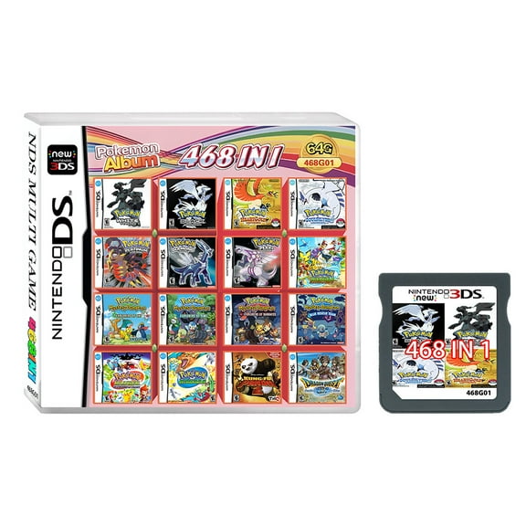 468 IN 1 DS Game, US Version, NDS game color box