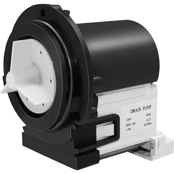 4681EA2001T Washer Drain Pump Motor Compatible with Kenmore and LG Washers - Replaces Part Numbers AP5328388, 4681EA1007G, 2003273, 4681EA1007D, 4681EA2001N and More