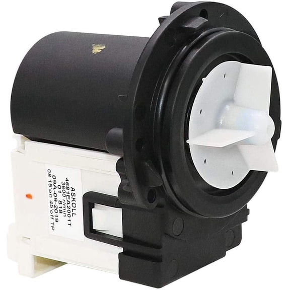 4681EA2001T Washer Drain Pump OEM Motor Replace for Kenmore & LG Washing Machine Replacement AP5328388 4681EA1007G 4681EA1007D Fit for Drain Pump Washing Machine WM2101HW WM3270CW WM3431HS WM3770HVA