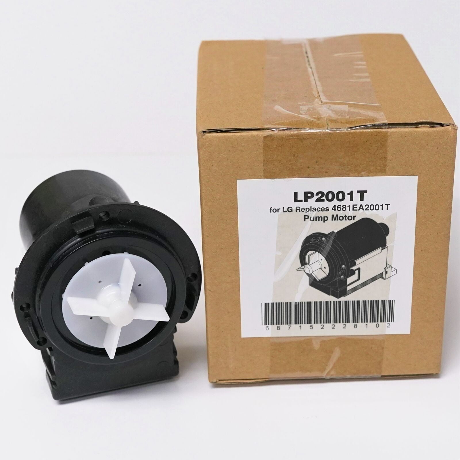4681EA2001T Water Drain Pump for LG Washer Washing Machine PS3579318 AP5328388