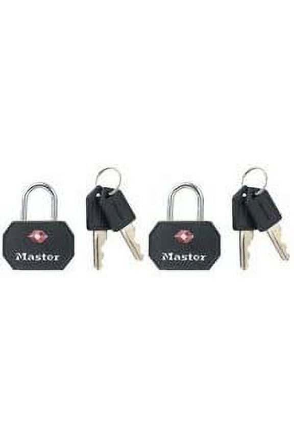 4681TBLK Master Lock TSA-Accepted Luggage Padlock