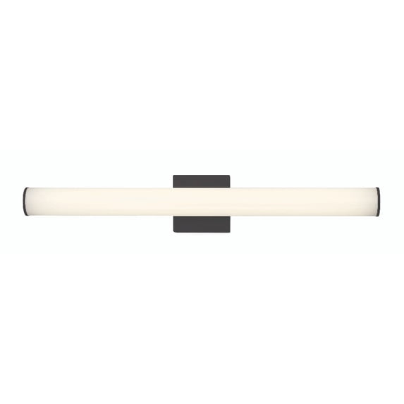 46823-030 Eurofase Lighting Stepridge - 27W 1 LED Bath Vanity-5 Inch Tall and 30 Inch Wide-Black Finish
