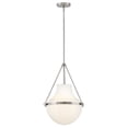 thumbnail image 1 of 46897PN Hinkley Lighting Collins - 12W 1 LED Medium Pendant-20.25 Inch Tall and 15 Inch Wide, 1 of 10