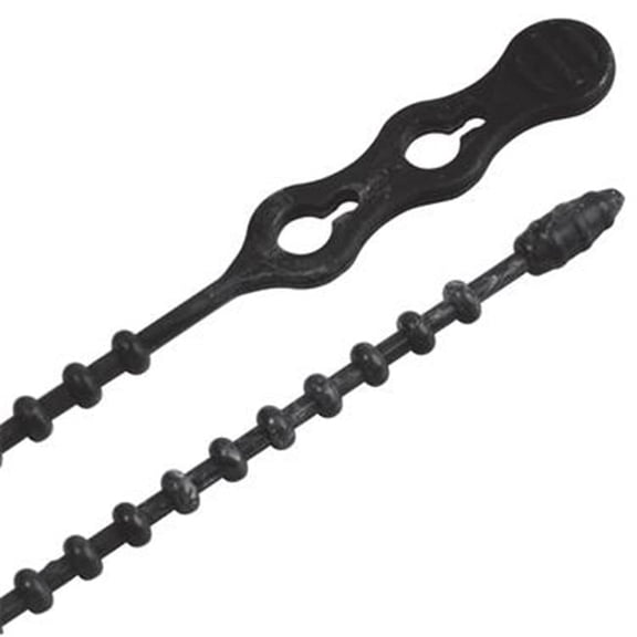 468BEADBK Wire Tie 70 Pound Capacity Ultraviolet Black 8 In. Length