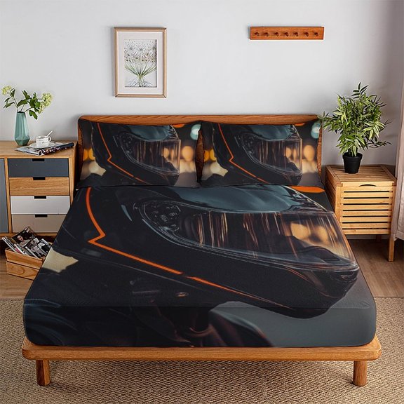 4690 3D Printed Comforter Covers Quilt Cover Bedding Set Duvet Cover for Childrens And Adults 3 Pieces Microfiber with Pillowcases with Zipper(90"x90")