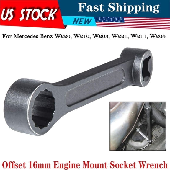 4693 Offset Engine Mount Socket Wrench 16 MM for Mercedes Benz W221/ W211/W210