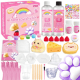 thumbnail image 1 of 46PCS Taba Squishy Kit, DIY Soft Squeeze Toy Making Set, Art & Craft Kits for Kids & Adults, Complete Squishy Kit with Molds & Supplies for Creative Fun, 1 of 7
