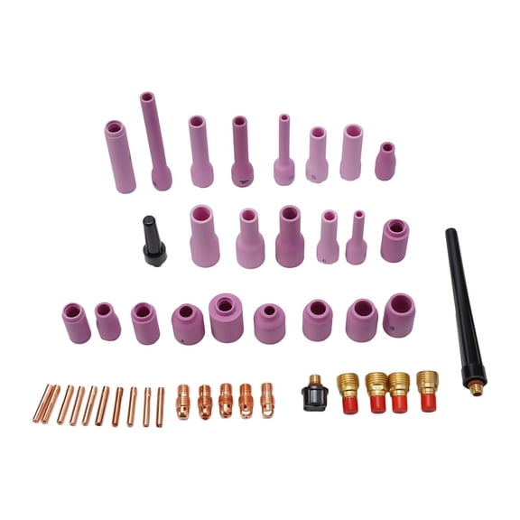 46Pcs TIG Gas Lens Collet Body Assorted Kit For TIG Welding Torch SR WP9 20 25