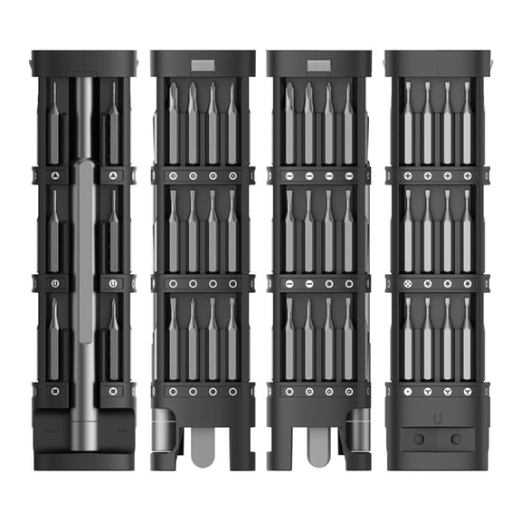 46Piece Electronics Repair Tool Set With 42 Driver Bit Ergonomic Grip with Case