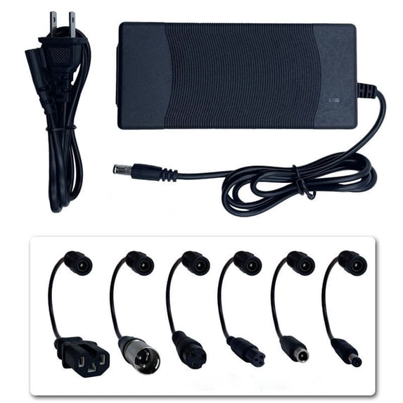 46V 2A Ebike Battery Charger, Adapter for Rideal and Class 48V Electric Bicycle, Fast Charging Power Supply for Ebike