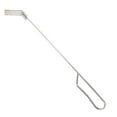 46cm Stainless Steel Charcoal Ash Rake BBQ Ash Tool Rake Poker for
