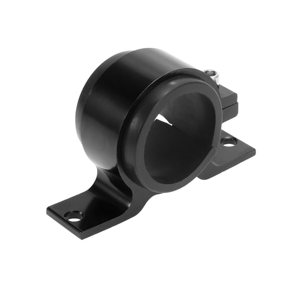 46mm Inner Diameter Auto Car Fuel Pump Clamp Mounting Bracket Aluminum Alloy Black