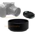thumbnail image 1 of 46mm Lens Hood, 46 mm Hood, Fotasy Metal 46 mm Hood Shade, 46mm Lens Hood for Canon Fuji Leica Leitz Nikon Olympus Panasonic Pentax Sony Lens, 46mm Screw-in Lens Hood, 1 of 3