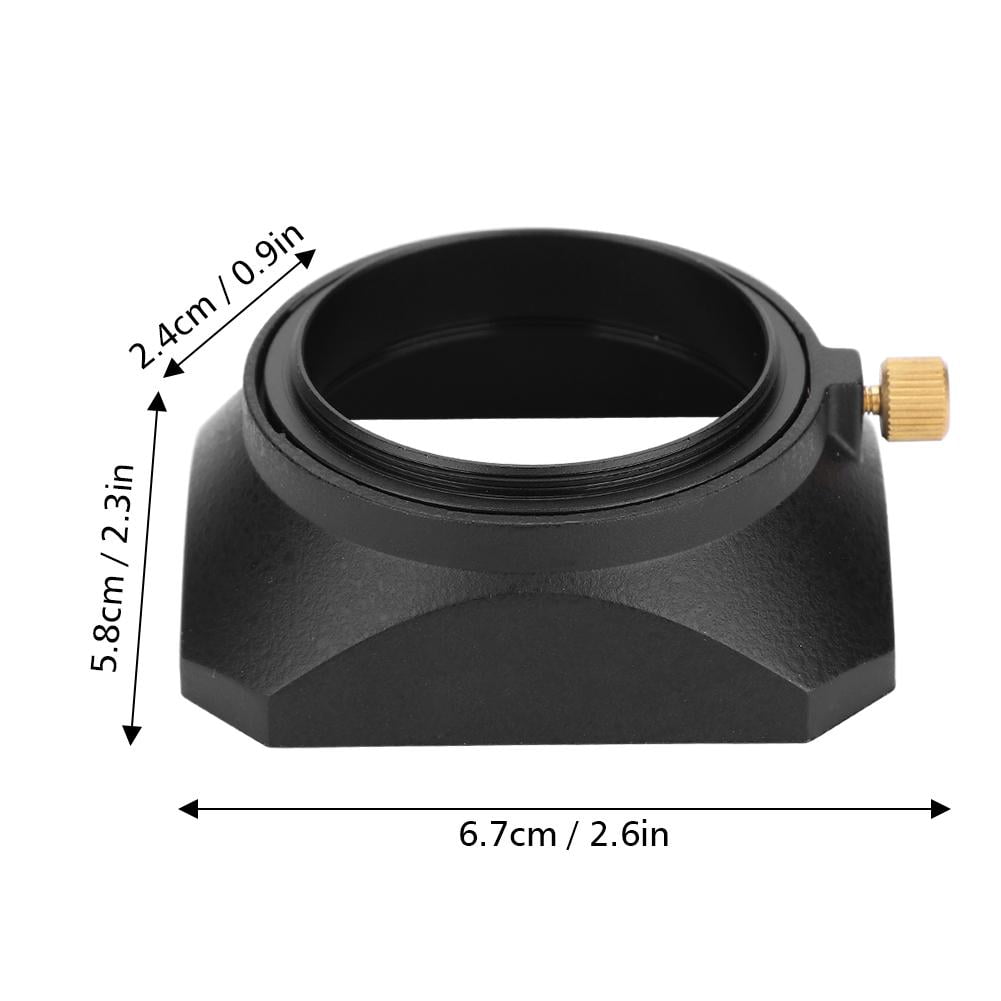 46mm Square Lens Hood Shade for DV Camcorder Digital Video Camera Lens ...
