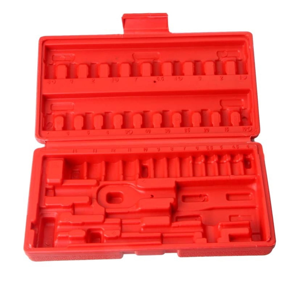 46pcs Set Capacity Empty Tool Box Box Buckets And 46 Grooves For Family,  Father or Men 
