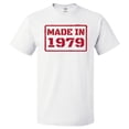 thumbnail image 1 of 47th Birthday Gift For 47 Year Old Made In 1979 T Shirt, 1 of 2