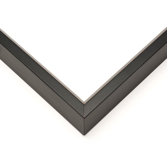 46x12 Frame Black Real Wood Picture Frame Width 1 inches | Interior Frame Depth 0.75 inches |
