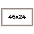 thumbnail image 1 of 46x24 Frame Grey Real Wood Picture Frame Width 2.75 Inches | Interior Frame Depth 0.5 Inches |, 1 of 8