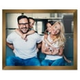 thumbnail image 1 of 46x30 Frame Metallic Bronze Picture Frame - Modern Photo Frame Includes UV Acrylic Shatter Guard, 1 of 8