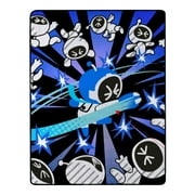 Playstation Astro Attack Silk Touch Throw Blanket for Kids, 46x60 inches