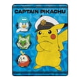 thumbnail image 1 of Pokemon Lightning Captain Silk Touch Throw Blanket for Kids, 46x60 inches, 1 of 8