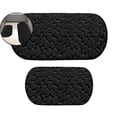 thumbnail image 1 of 47.2-Inch Memory Foam Bath Mat Set (2 Pieces) – Absorbent Bathroom Rugs with Cobblestone Texture – Ultra-Soft Polyester & PVC Backing, Machine Washable, 1 of 4