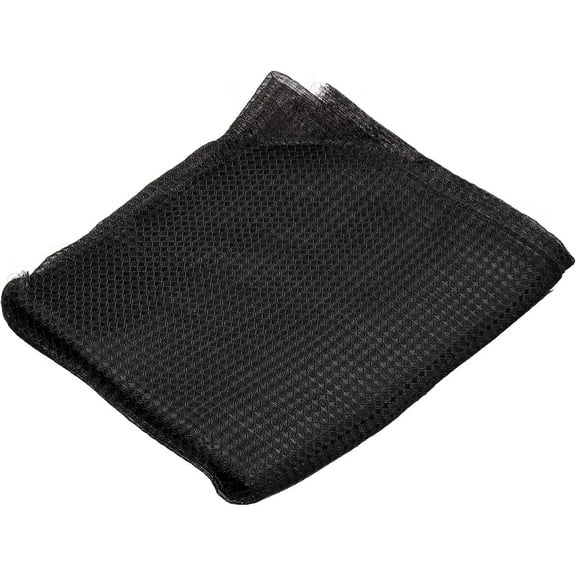 47.2" x 39.4" Air Conditioner Air Filter Material, Plastic Dustproof Filtering Mesh Screen Replacement for Air Conditioning, Black