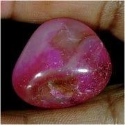 47.20Cts Natural Pink Onyx Gemstone Good Luck Pubbles Gift For Relative