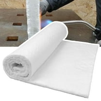 47"×24"×2/5" Ceramic Fiber Blanket, Fireproof Heat Resistant Mat, High-Temperature Insulation Pad for Oven Stoves, Kilns, Forges, Fireplaces