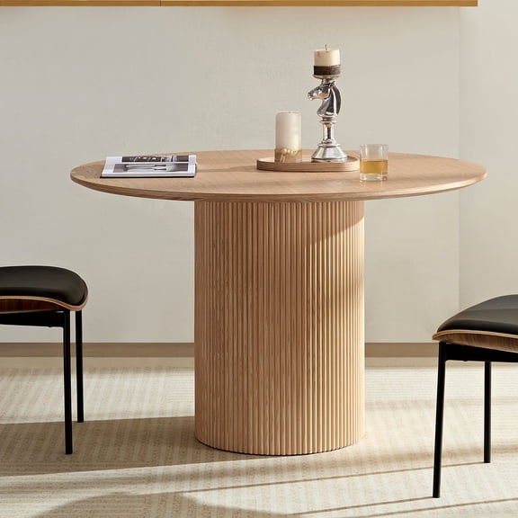 47.24 - inch MDF Dining Table - Quick Assembly - Living Room - Long - term Service