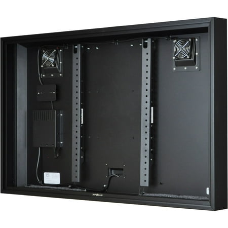 Apollo Enclosures - Outdoor Weatherproof LCD TV Enclosure for 46" - 50" slimline LED/LCD TVs - Black
