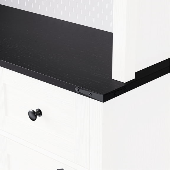 47.25" Wide Design - DIY Pegboard with Hooks - Kitchen Pantry - Showcase Personalized Items