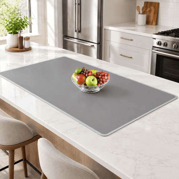 47.3''x23.6''(120cmx60cm) Extra Large Silicone Mat For Kitchen Counter ...