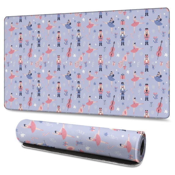 47.3x23.6 Inch Gaming Mouse Pad, Non-Slip Stitched Rubber Desk Mat for ...