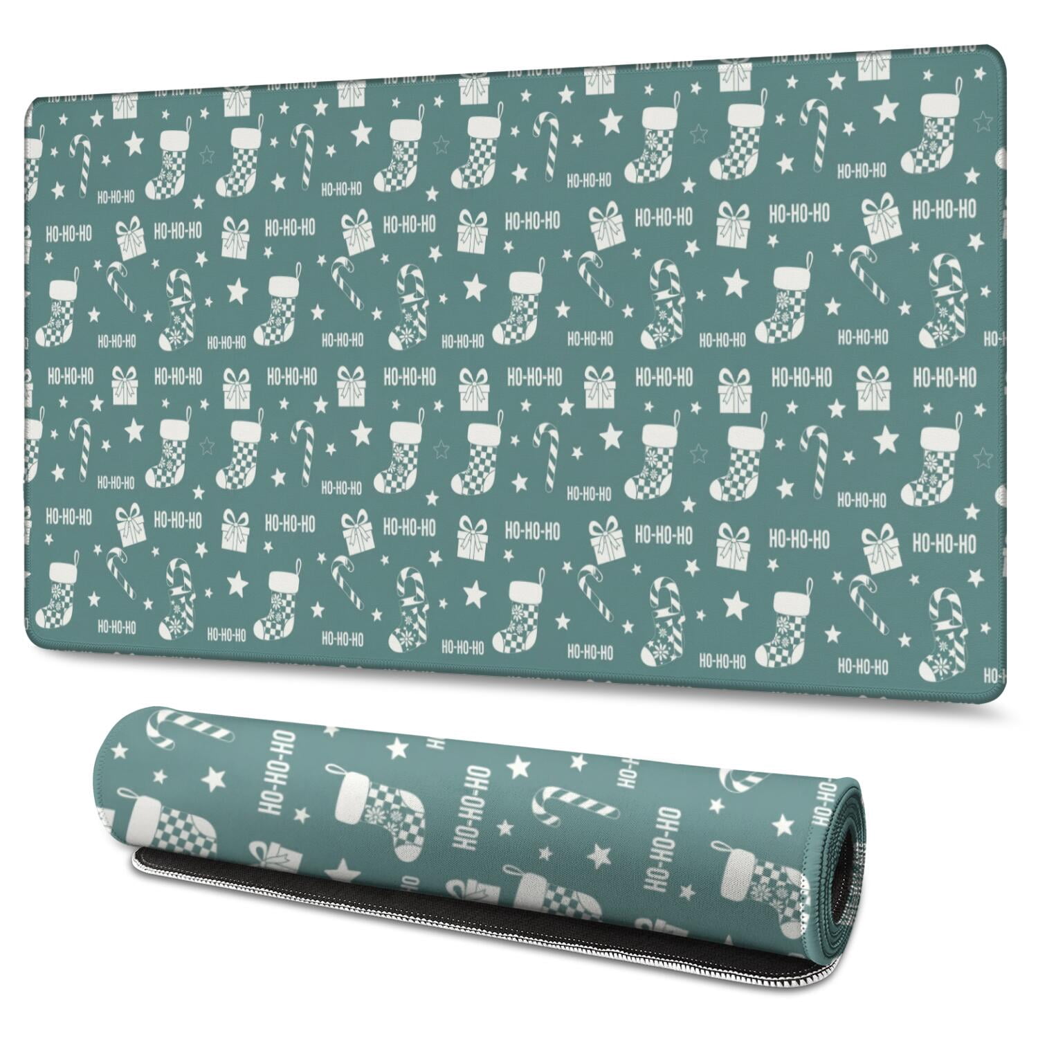 47.3x23.6 Inch Gaming Mouse Pad, Non-Slip Stitched Rubber Desk Mat for ...