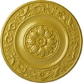 thumbnail image 1 of 47 5/8"OD x 2 3/4"P Milan Ceiling Medallion, Hand-Painted Rich Gold, 1 of 6