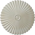 thumbnail image 1 of 47 5/8"OD x 2"P Shakuras Ceiling Medallion (For Canopies up to 6 1/2"), Hand-Painted Flash Blue, 1 of 5