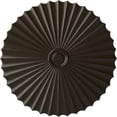 thumbnail image 1 of 47 5/8"OD x 2"P Shakuras Ceiling Medallion (For Canopies up to 6 1/2"), Hand-Painted Stone Hearth, 1 of 5