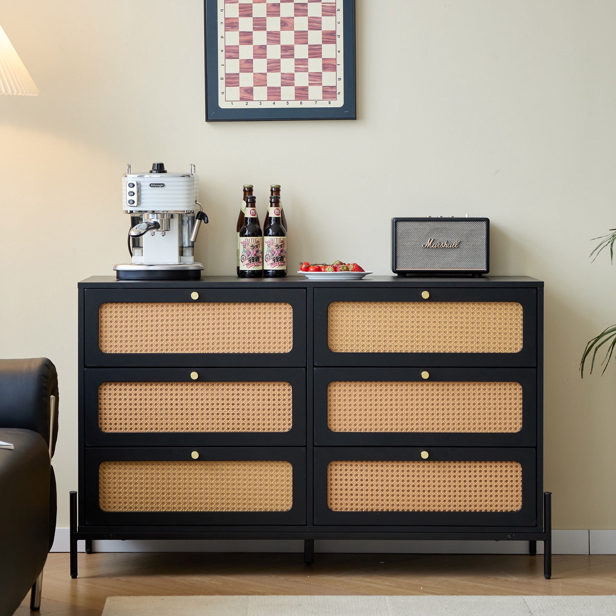 boho black dresser 47
