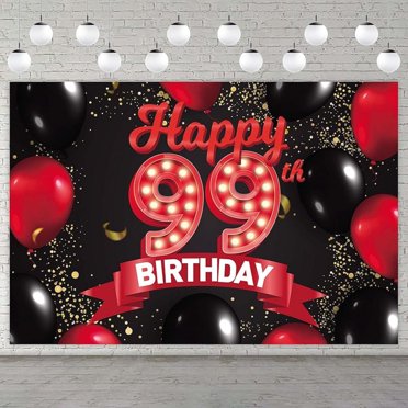Personalized 99th Birthday Banner - 1925 Vintage Theme For 2024 Celebration