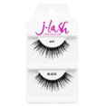 thumbnail image 1 of #47 Black , J Lash Daily Eyelashes, hair scalp beauty - Pack of 1 w/ Sleek 3-in-1 Comb/Brush, 1 of 1
