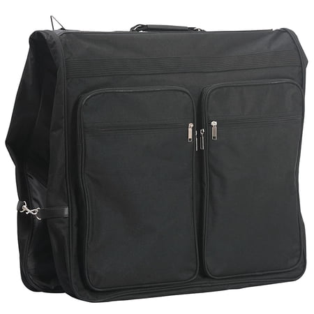 47" Black Rip Resistant Fordable Suit Dress Garment Storage Travel Clothes Bag