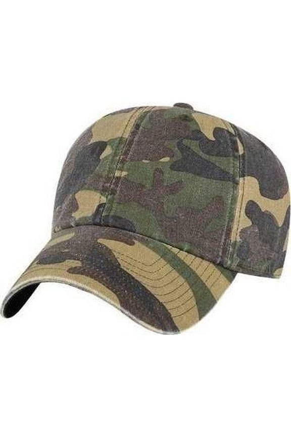 Brand 4700 Clean Up Cap - Camo Green