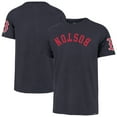 thumbnail image 1 of Men's '47  Navy Boston Red Sox Upside Down Two-Peat Franklin T-Shirt, 1 of 3