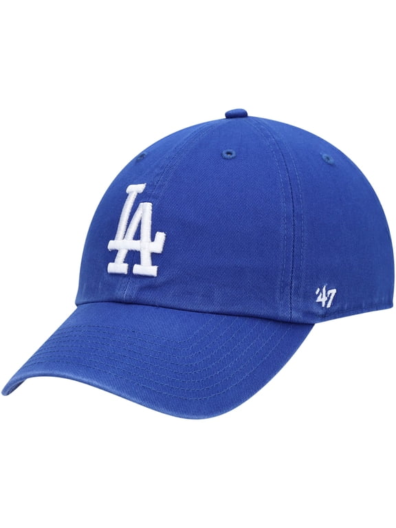 Men's '47 Royal Los Angeles Dodgers Clean Up Adjustable Hat