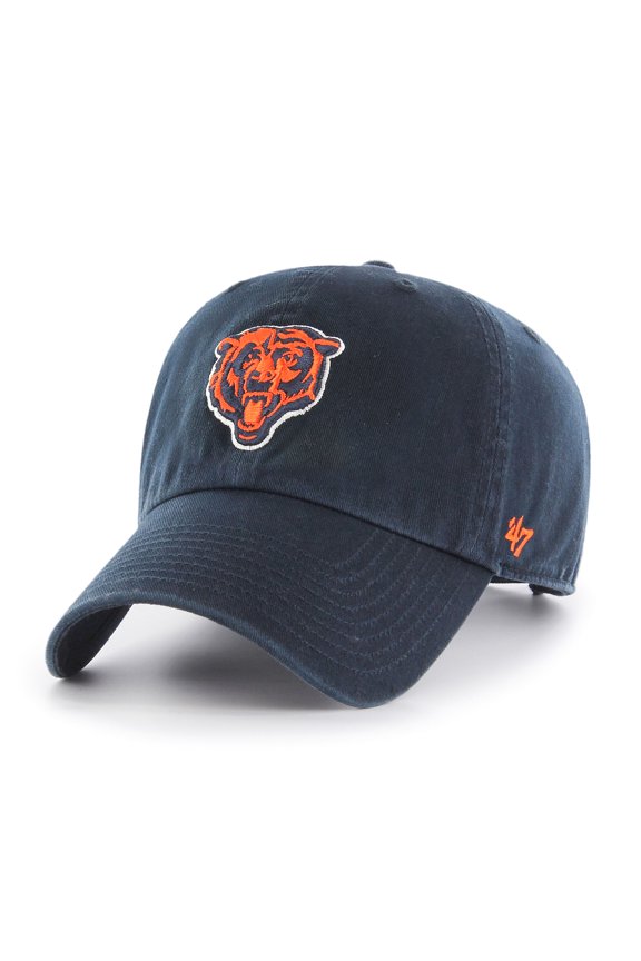 Men's '47 Navy Chicago Bears Historic Logo Clean Up Adjustable Hat