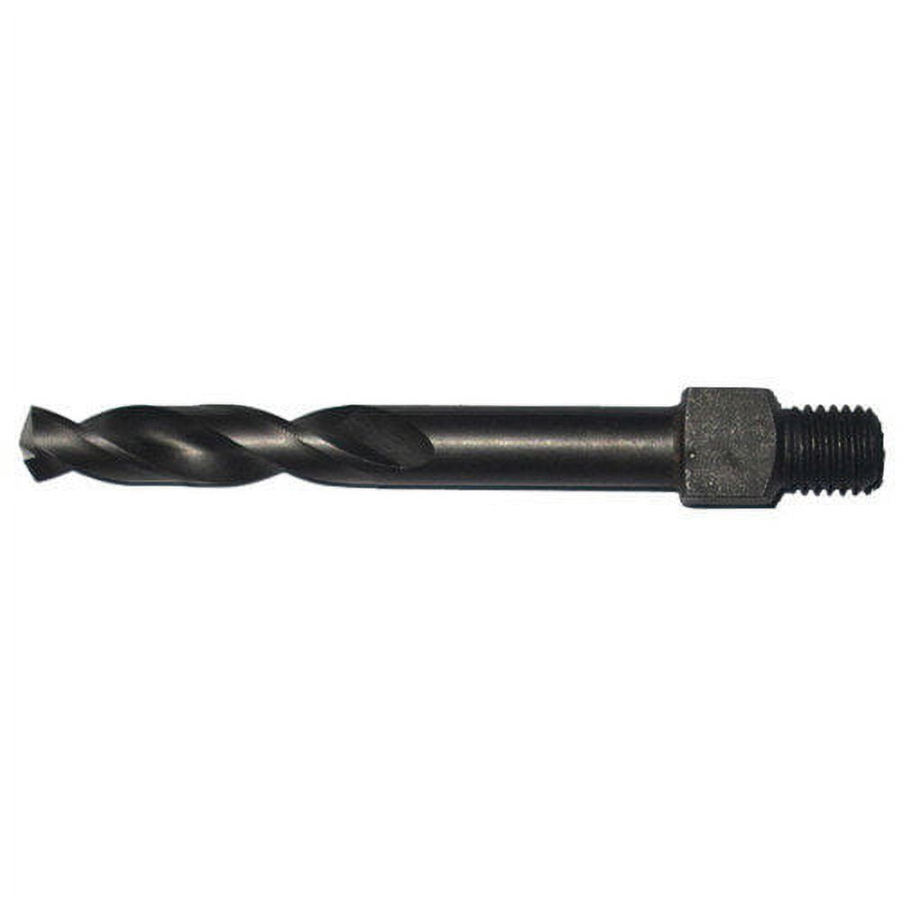 Drill America TSD47L 47 Cobalt Long Stubby Threaded Shank Drill Bit