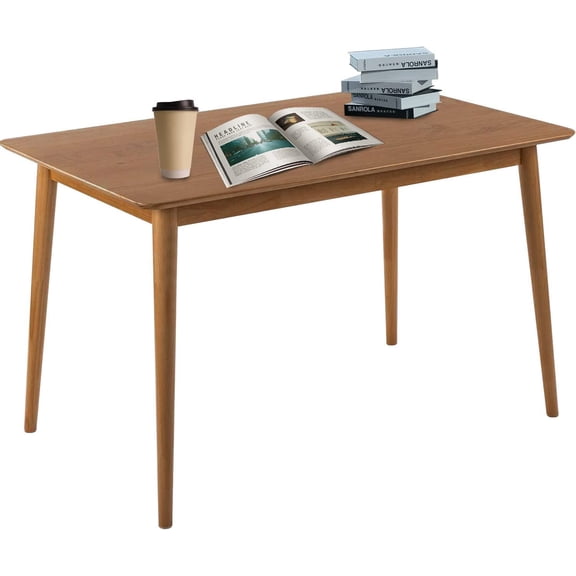 47" Dining Table Kitchen Table Dining Room Table Small Kitchen Table for Small Spaces Table Modern Home Furniture Dinner Table Rectangular (Natural)