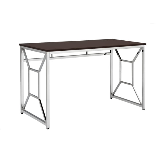 47 Inch Computer Desk,  Home Office Writing Study Work Desk, Modern Industrial Style Computer Table for Small Space, Bedroom