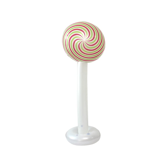 47 Inch Inflatable Christmas Decorations Blow up Candy Cane Ornament, Jumbo Peppermint Lollipop Christmas Inflatables for Xmas Holiday Yard Lawn Patio Garden Indoor Outdoor